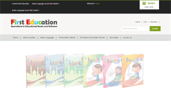 Desktop Screenshot of first-education.co.uk